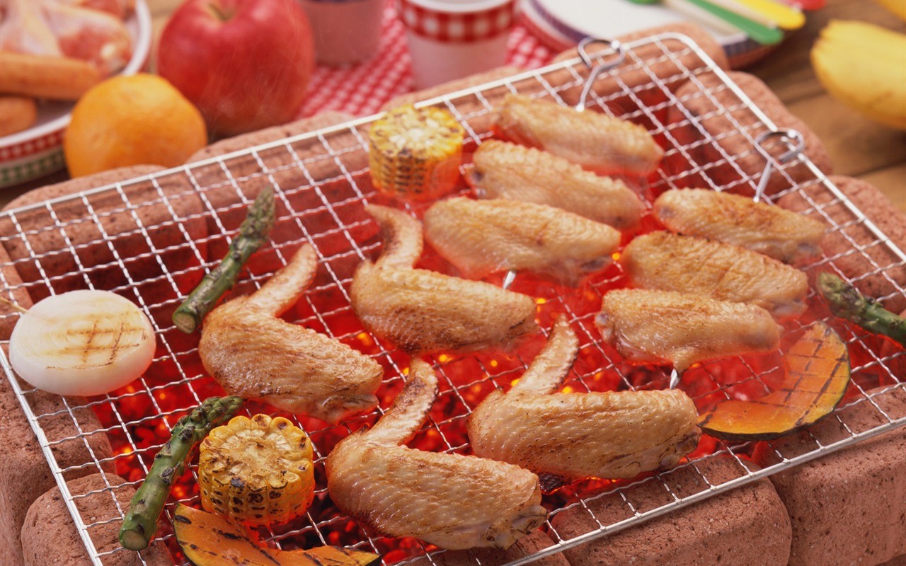 Delicious barbecue tapety (2) #10 - 1280x800