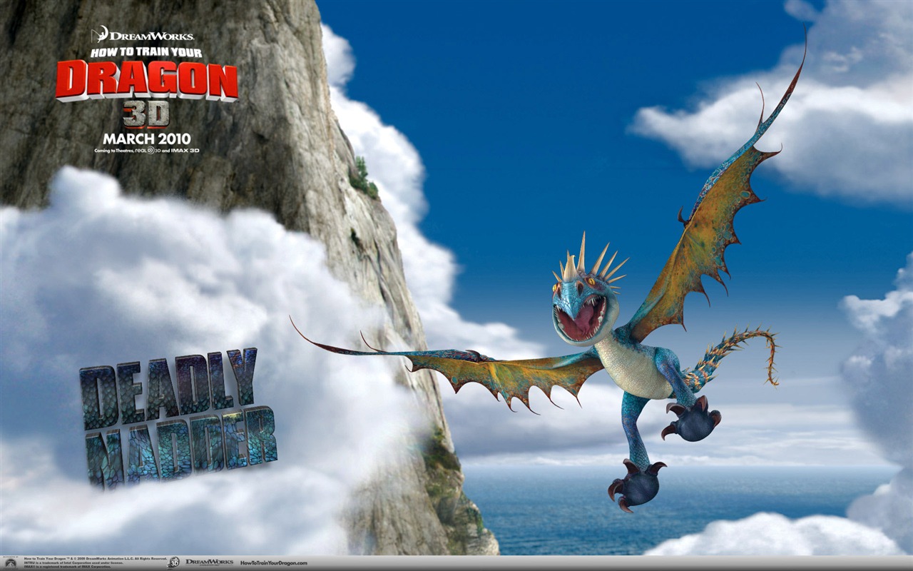 Jak Trénujte Dragon HD tapetu #8 - 1280x800