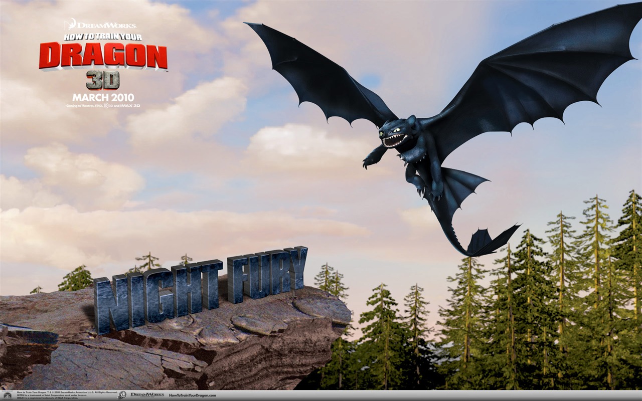 How to Train Your Dragon 馴龍高手 高清壁紙 #12 - 1280x800