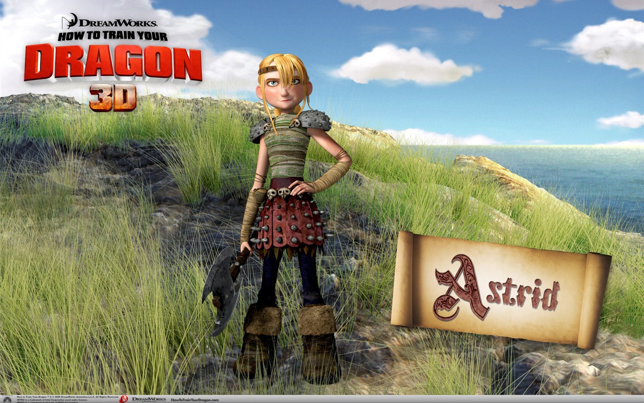 How to Train Your Dragon 馴龍高手 高清壁紙 #14 - 1280x800