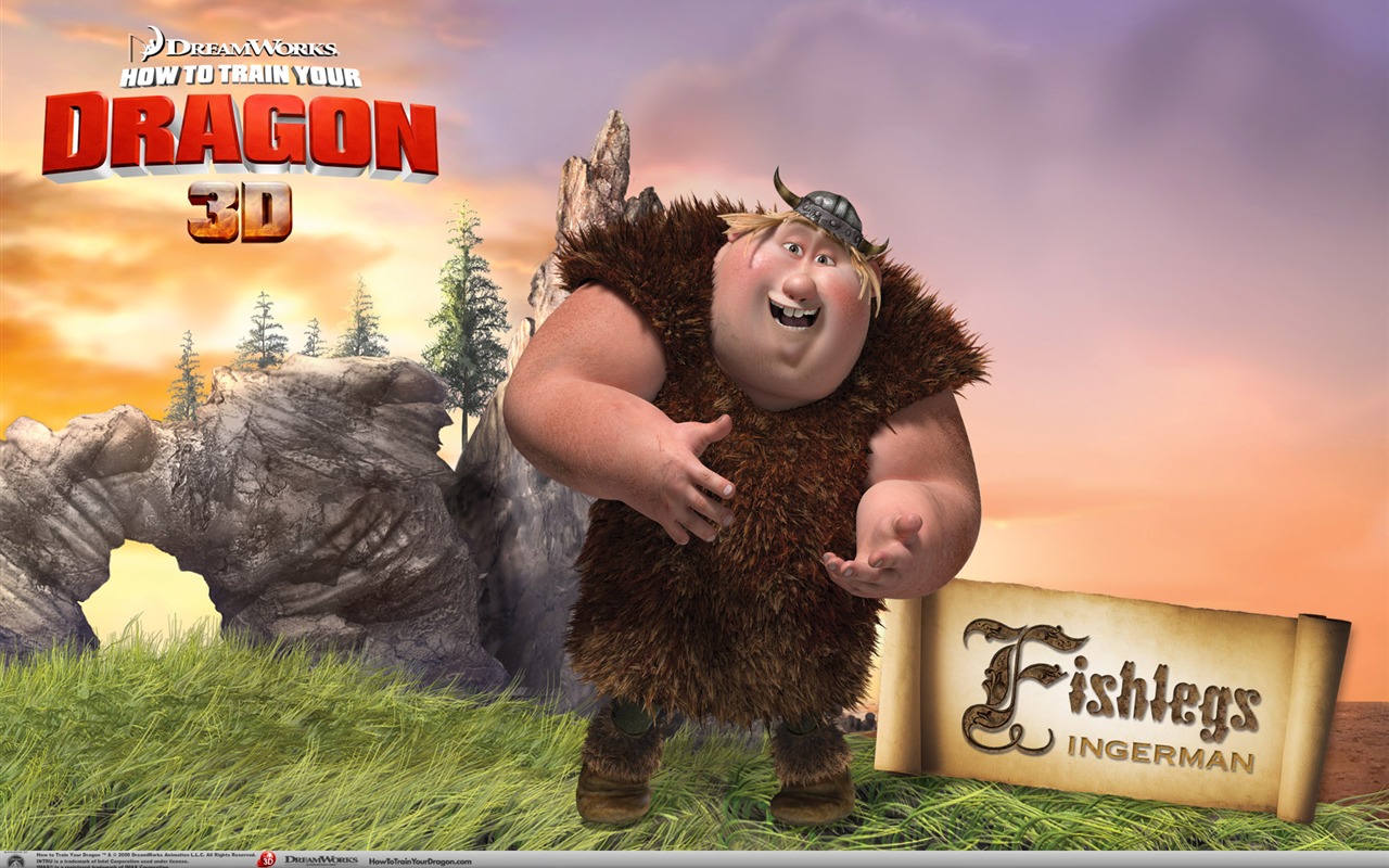 How to Train Your Dragon 馴龍高手 高清壁紙 #15 - 1280x800