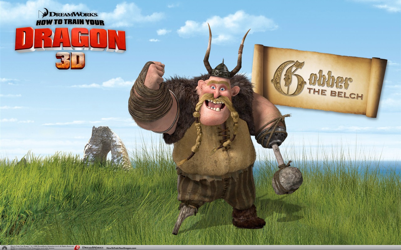 Jak Trénujte Dragon HD tapetu #16 - 1280x800