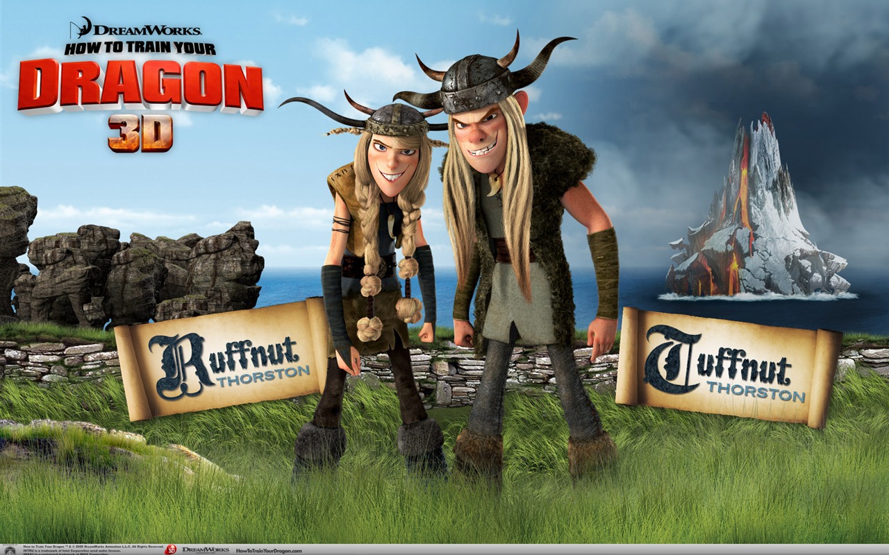 How to Train Your Dragon 馴龍高手 高清壁紙 #20 - 1280x800