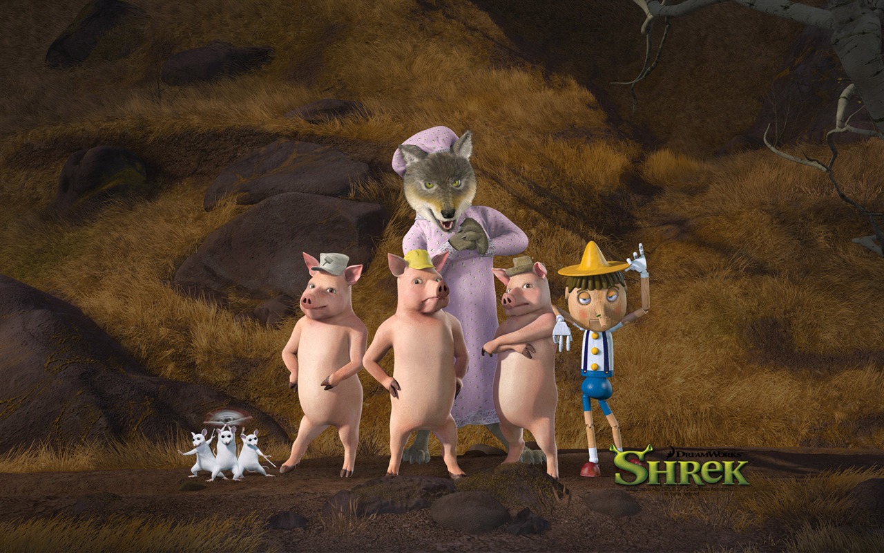 Shrek Forever After 怪物史萊克4 高清壁紙 #8 - 1280x800