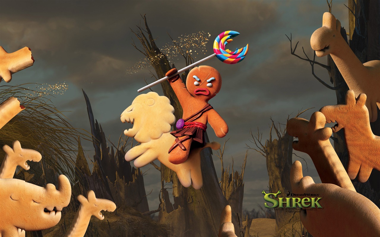 Shrek Forever Po wallpaper HD #9 - 1280x800