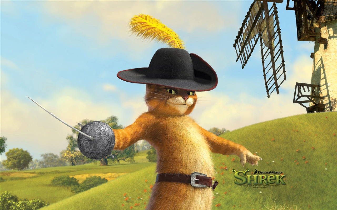 Shrek Forever Po wallpaper HD #13 - 1280x800