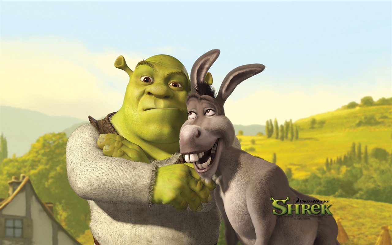 Shrek Forever Po wallpaper HD #14 - 1280x800