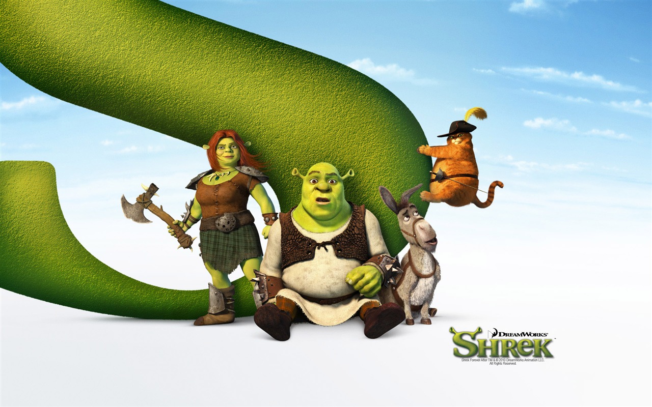 Shrek Forever After 怪物史萊克4 高清壁紙 #16 - 1280x800