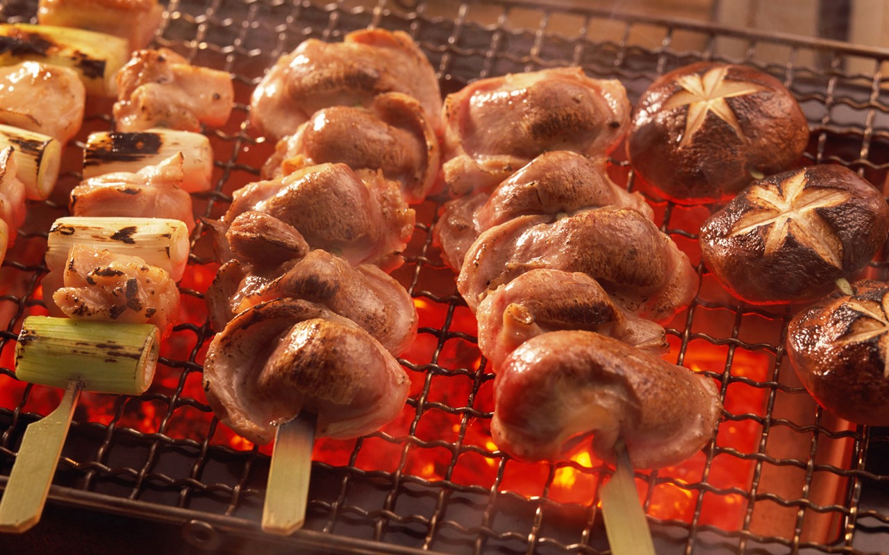 Delicious barbecue wallpaper (3) #6 - 1280x800