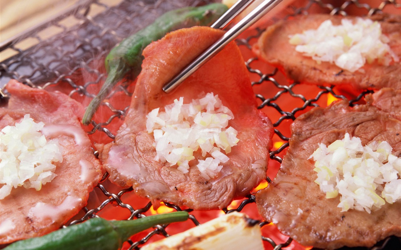 Delicious barbecue tapety (3) #10 - 1280x800