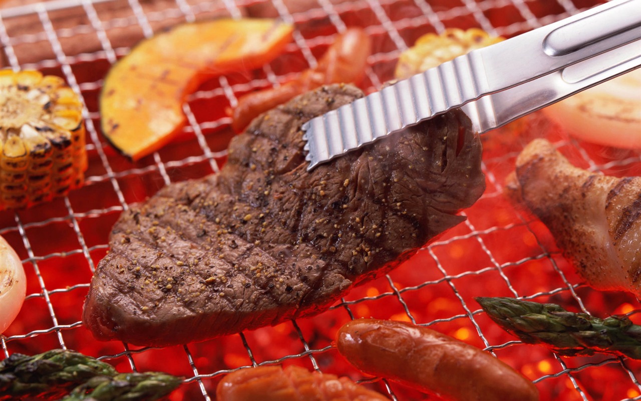 Delicious barbecue tapety (3) #16 - 1280x800
