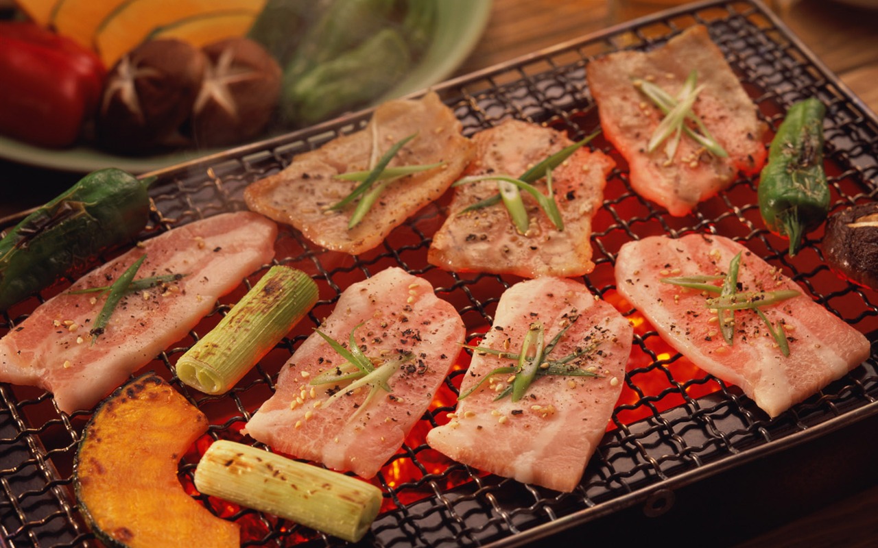 Delicious barbecue tapety (3) #17 - 1280x800