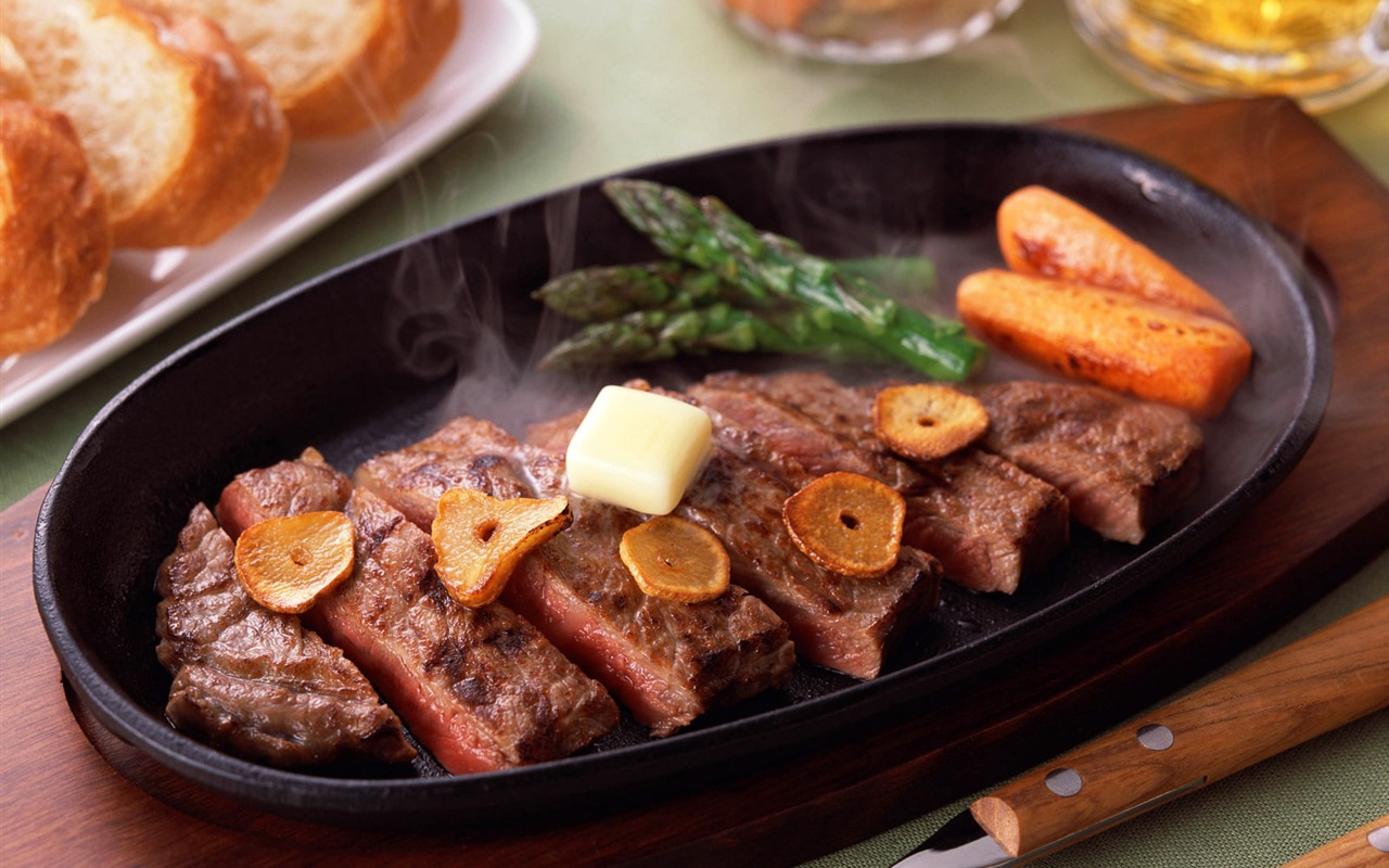 Delicious barbecue wallpaper (3) #20 - 1280x800