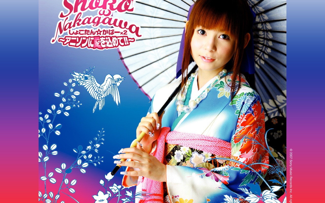 Shoko Nakagawa hermoso fondo de pantalla #1 - 1280x800