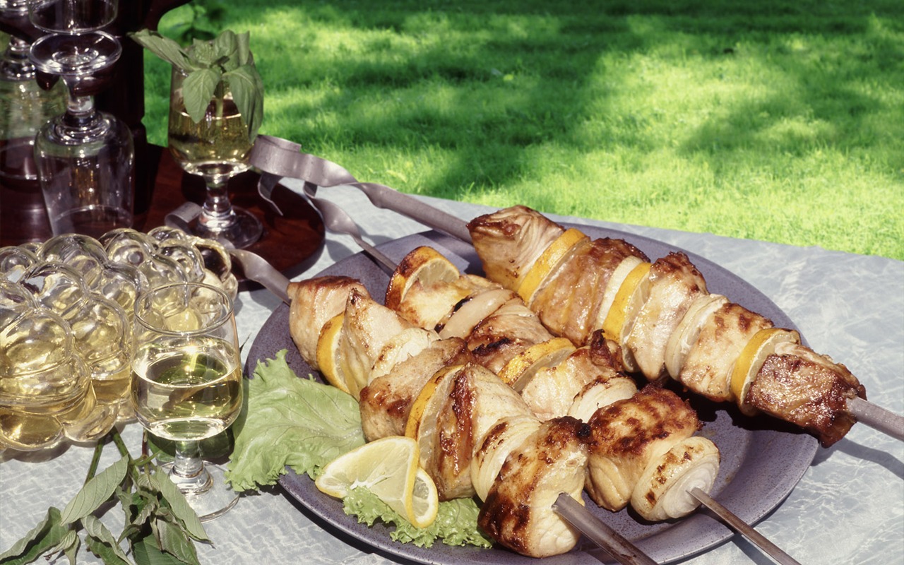 Delicious barbecue tapety (4) #2 - 1280x800