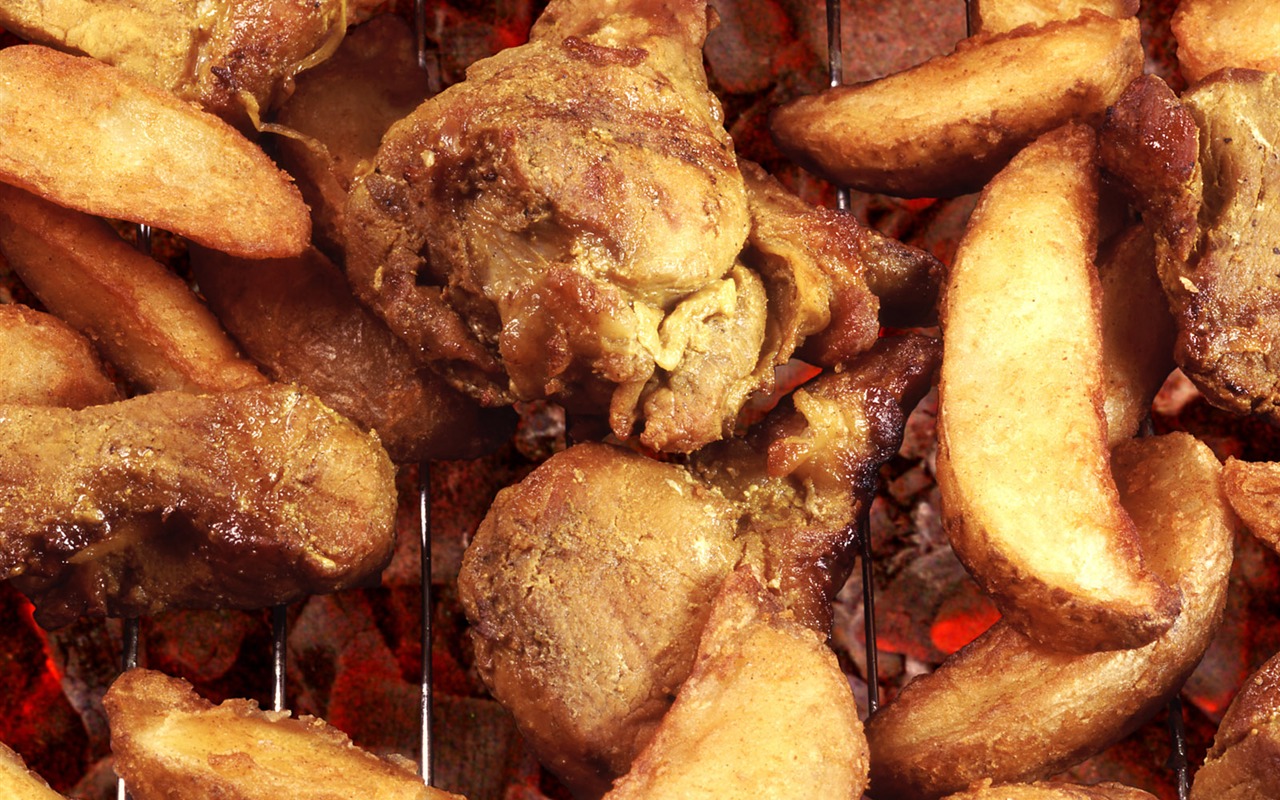 Delicious barbecue tapety (4) #4 - 1280x800