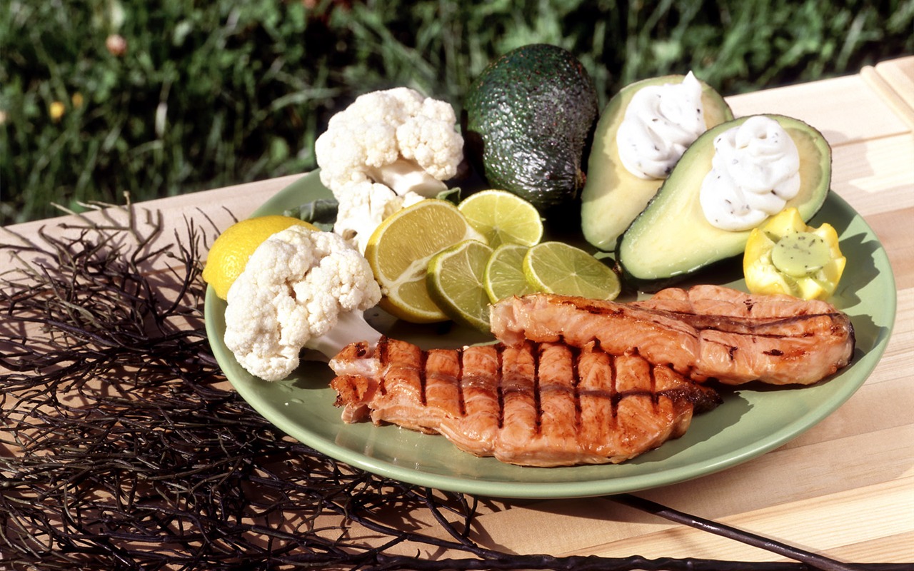 Delicious barbecue wallpaper (4) #7 - 1280x800