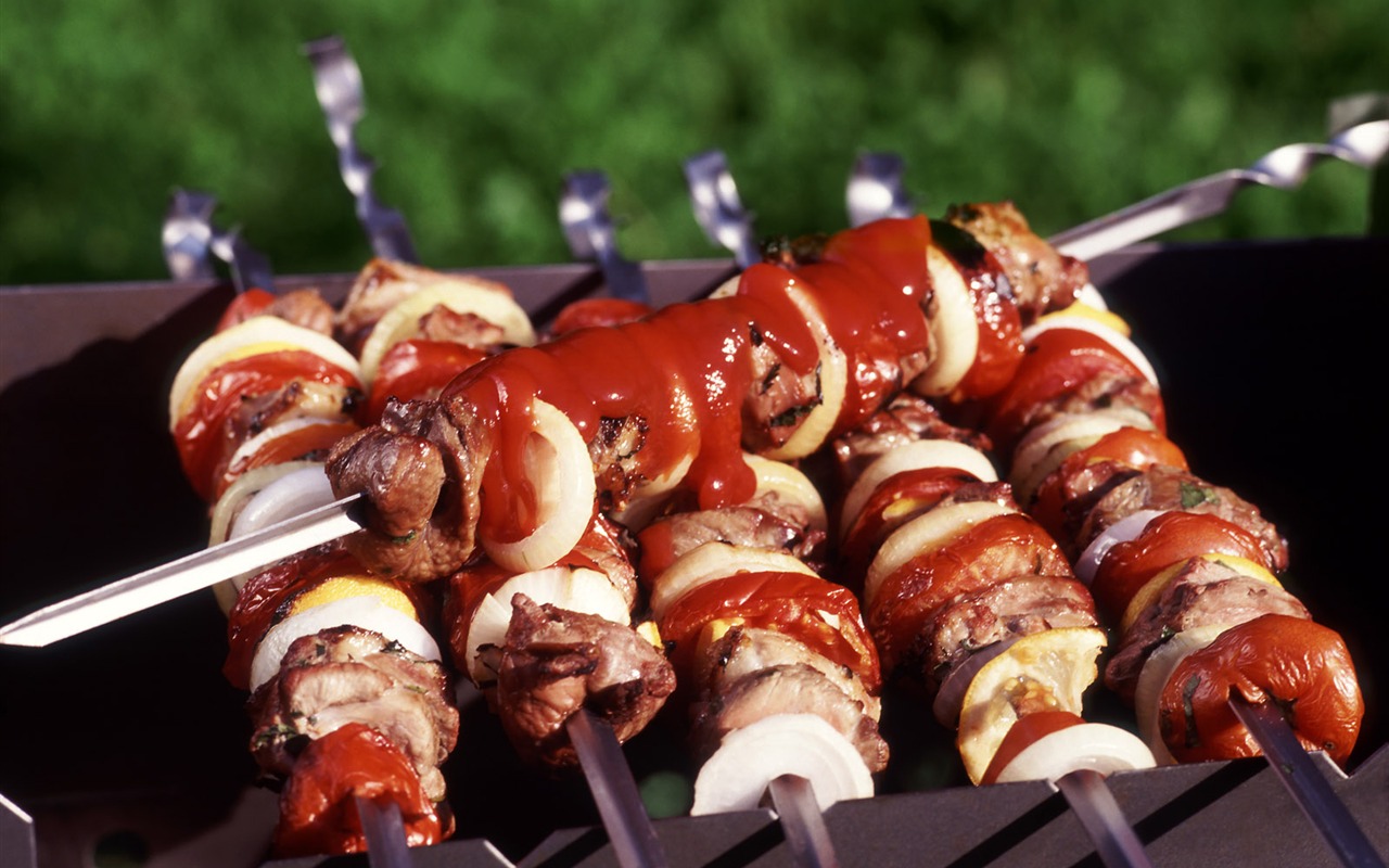 Delicious barbecue tapety (4) #9 - 1280x800