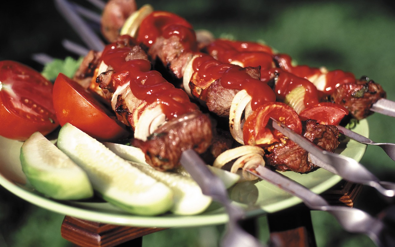 Delicious barbecue tapety (4) #14 - 1280x800