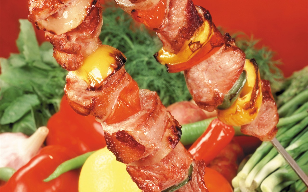 Delicious barbecue tapety (4) #16 - 1280x800