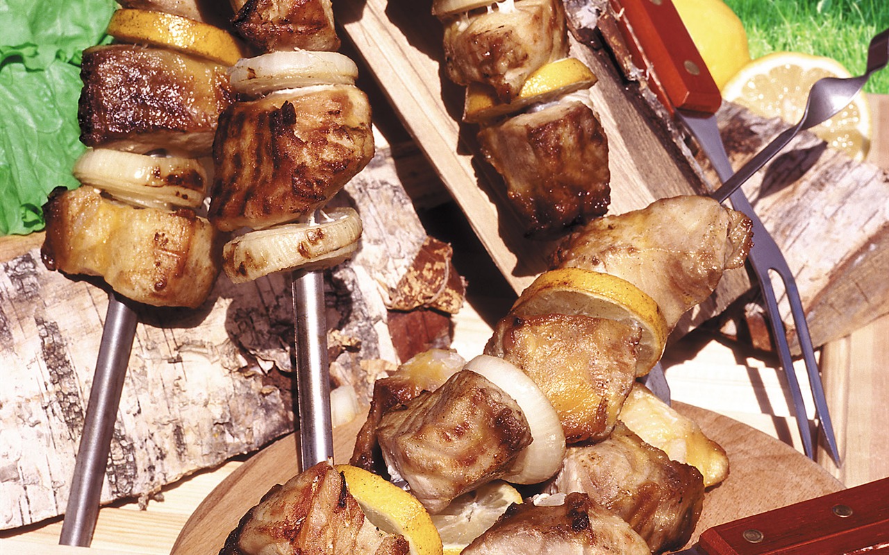 Delicious barbecue tapety (5) #2 - 1280x800