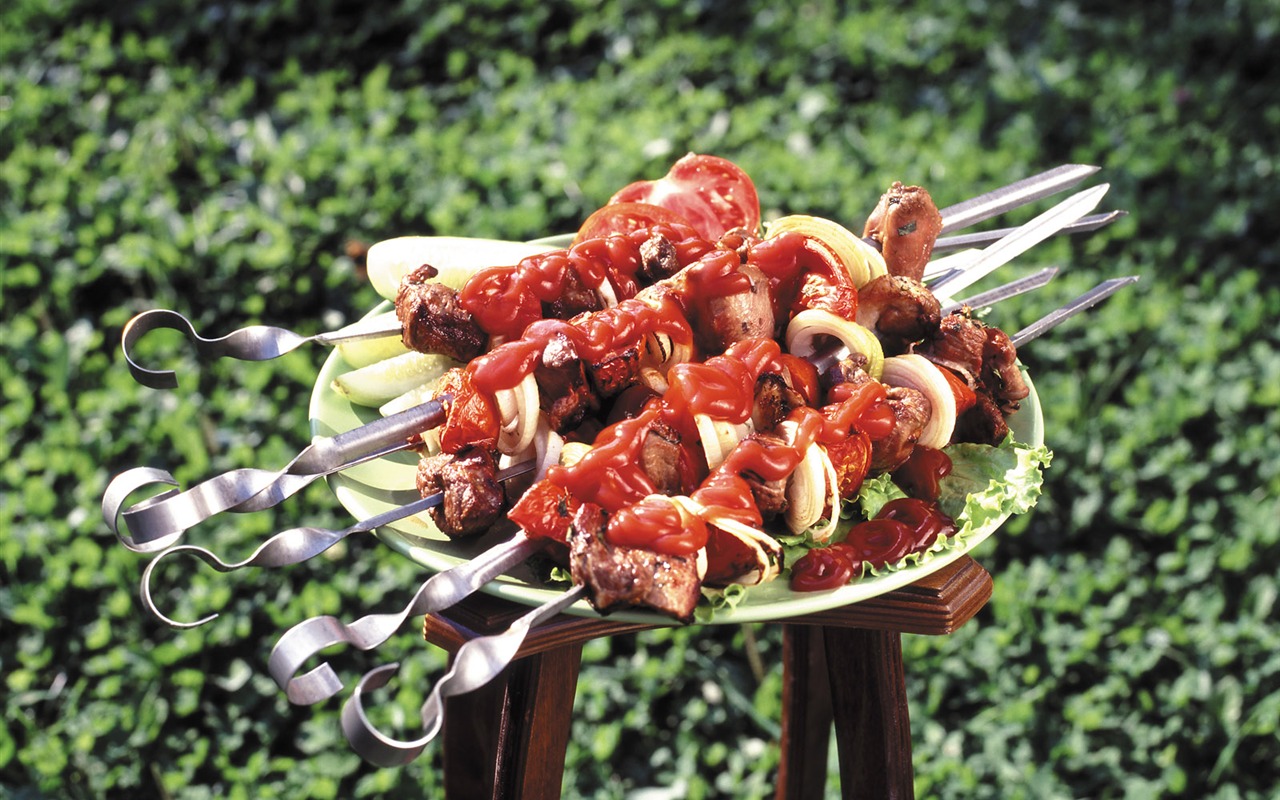 Delicious barbecue tapety (5) #4 - 1280x800