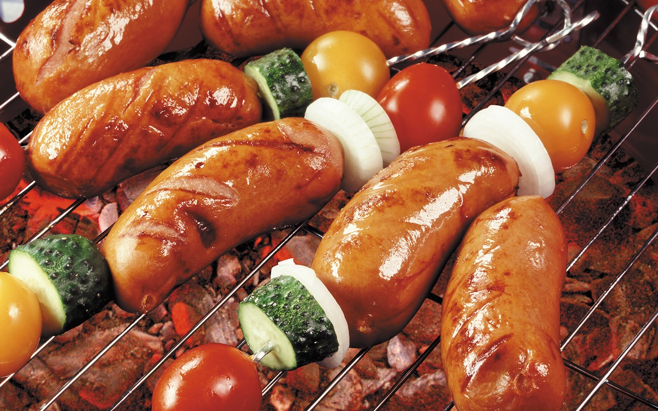 Delicious barbecue tapety (5) #10 - 1280x800