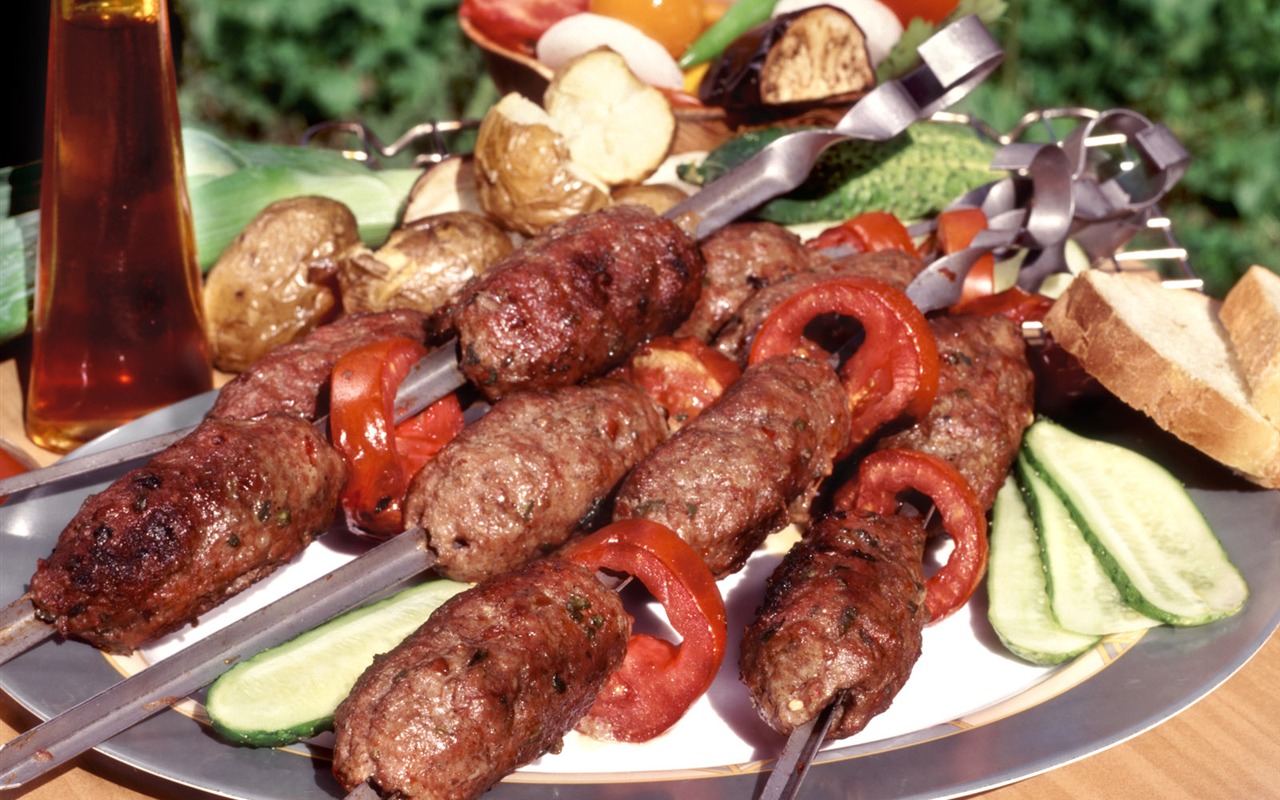 Delicious barbecue tapety (5) #12 - 1280x800