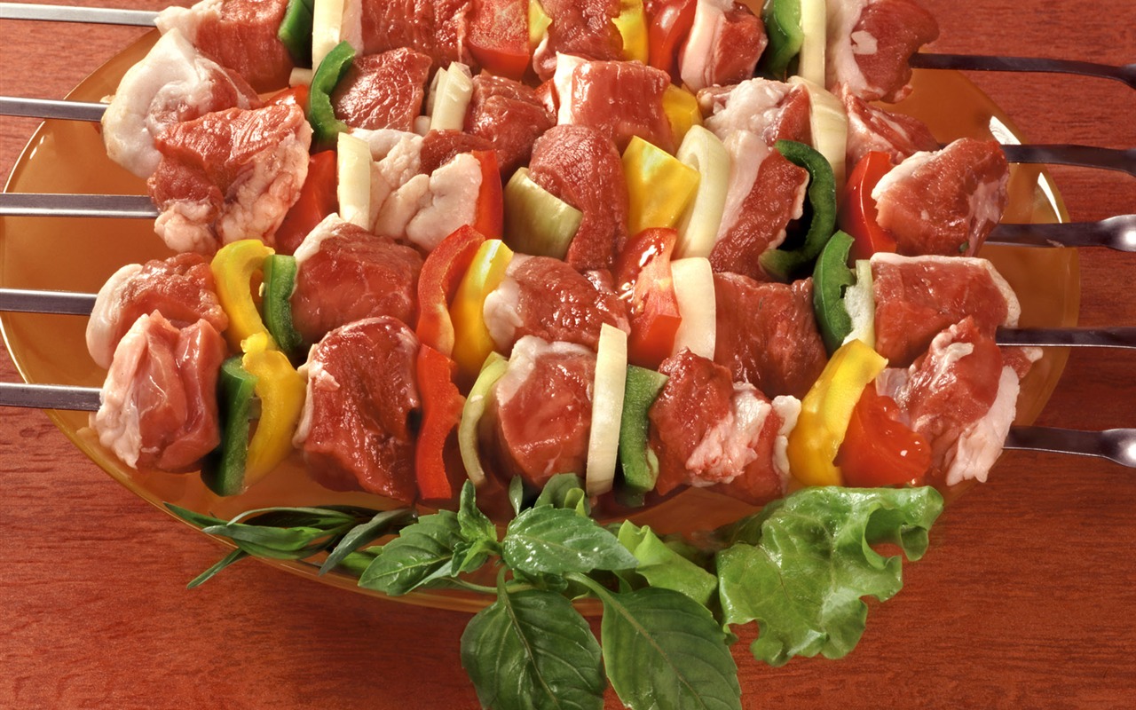 Delicious barbecue wallpaper (5) #19 - 1280x800