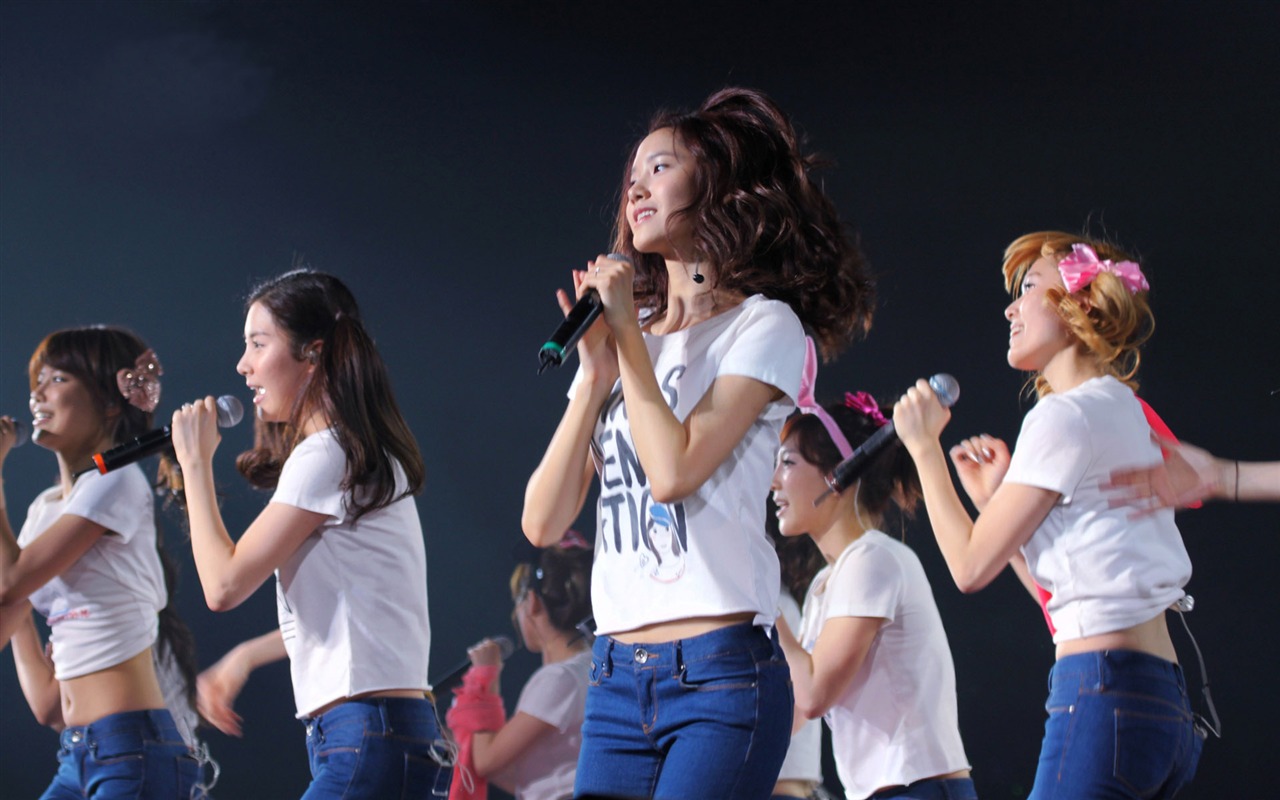 Girls Generation Konzert Wallpaper (1) #1 - 1280x800