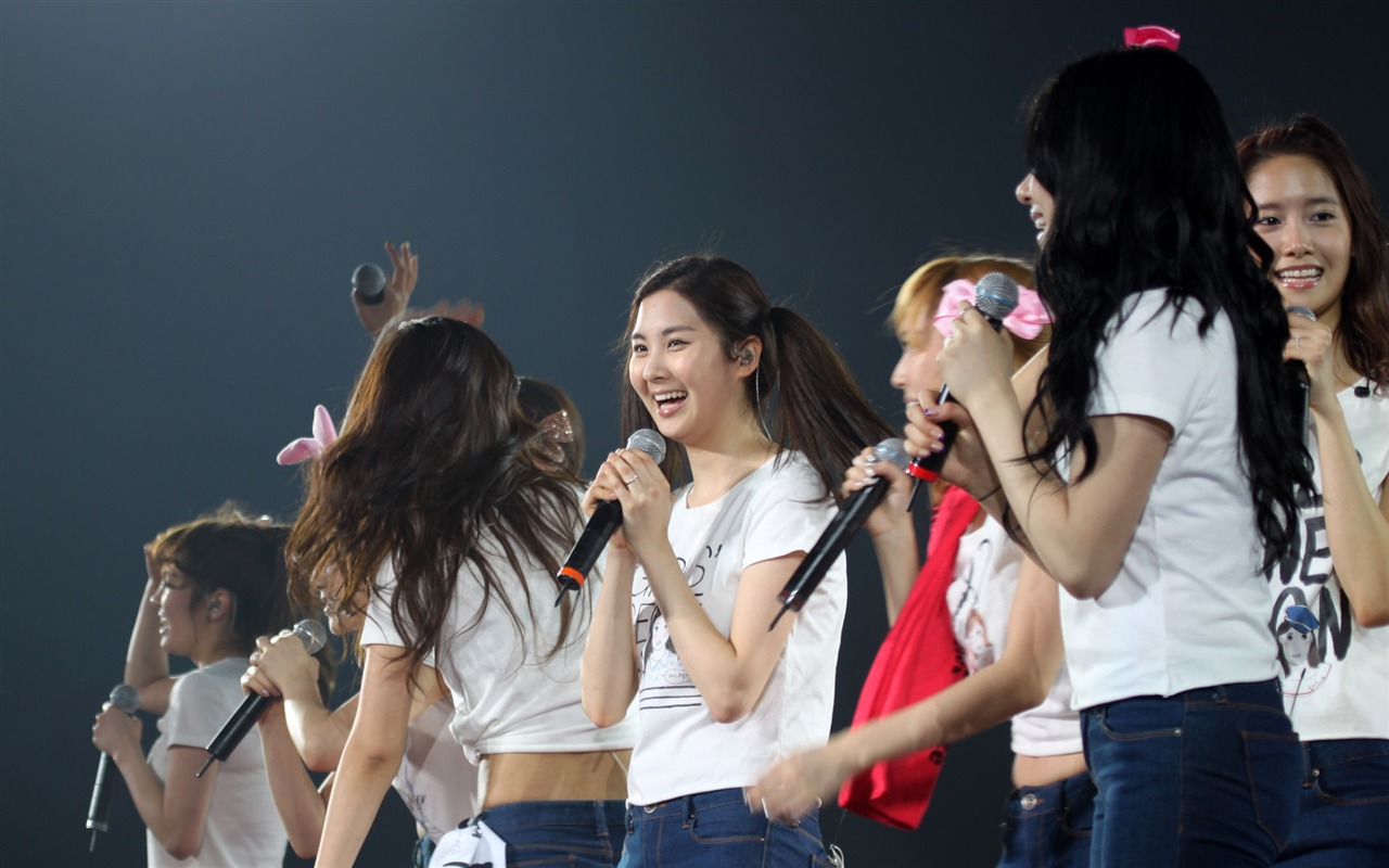 Girls Generation concert wallpaper (1) #2 - 1280x800