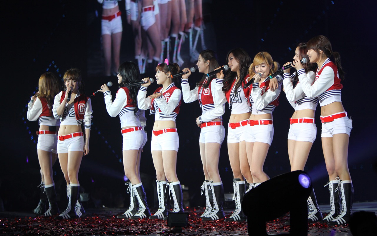 소녀 시대 콘서트 벽지 (1) #19 - 1280x800