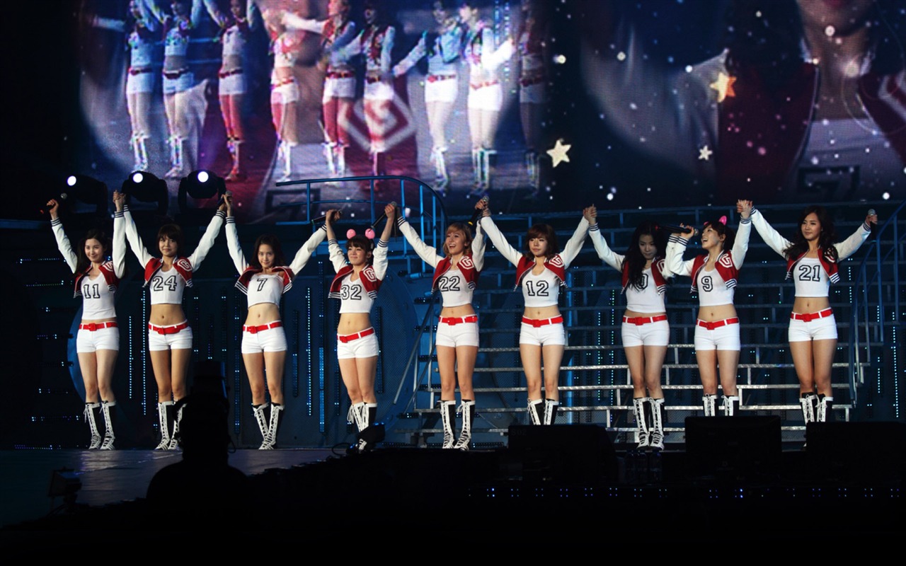 Girls Generation concert wallpaper (2) #16 - 1280x800