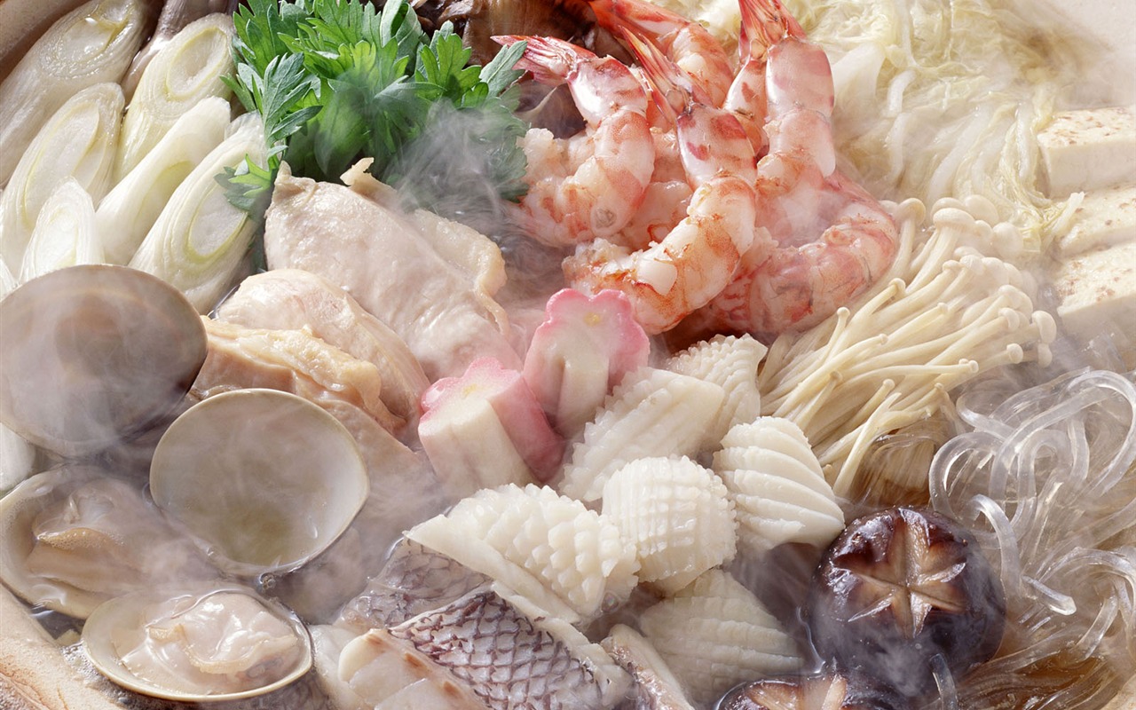 Gourmet večeře tapety (13) #5 - 1280x800