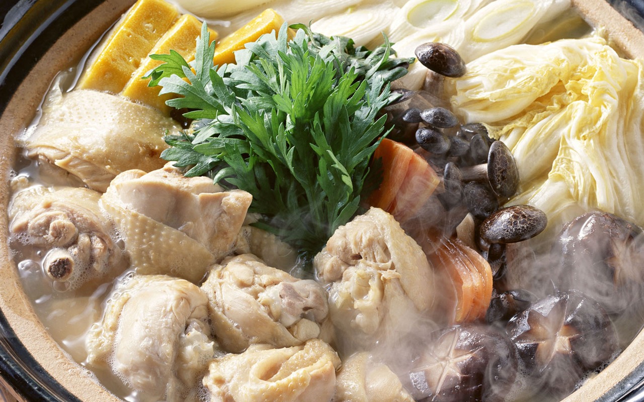 Gourmet večeře tapety (13) #6 - 1280x800
