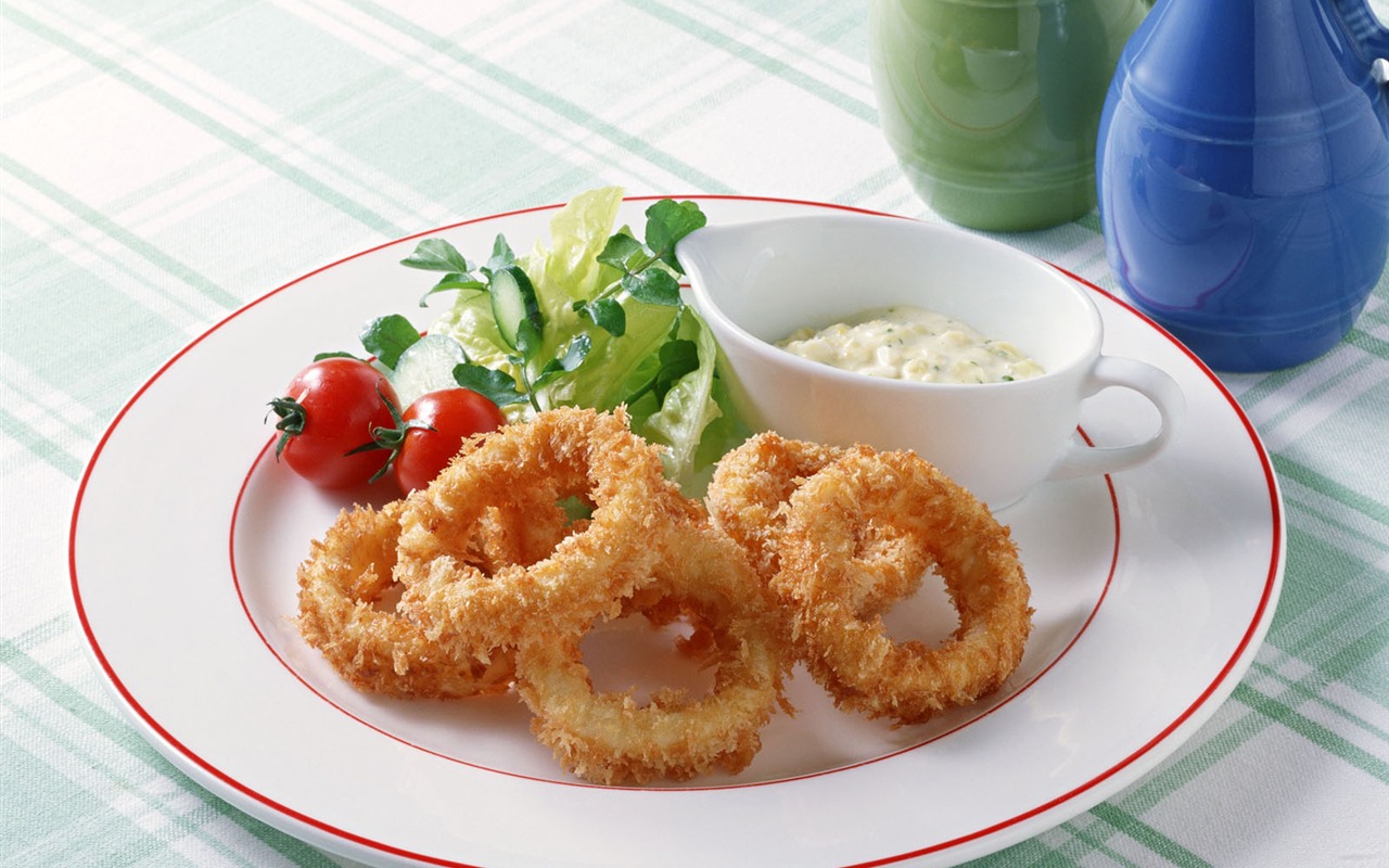 Gourmet večeře tapety (13) #9 - 1280x800
