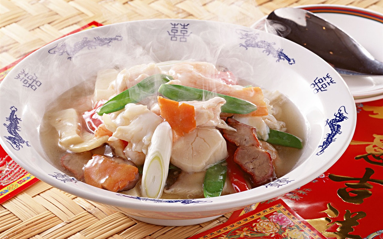 Gourmet večeře tapety (14) #20 - 1280x800