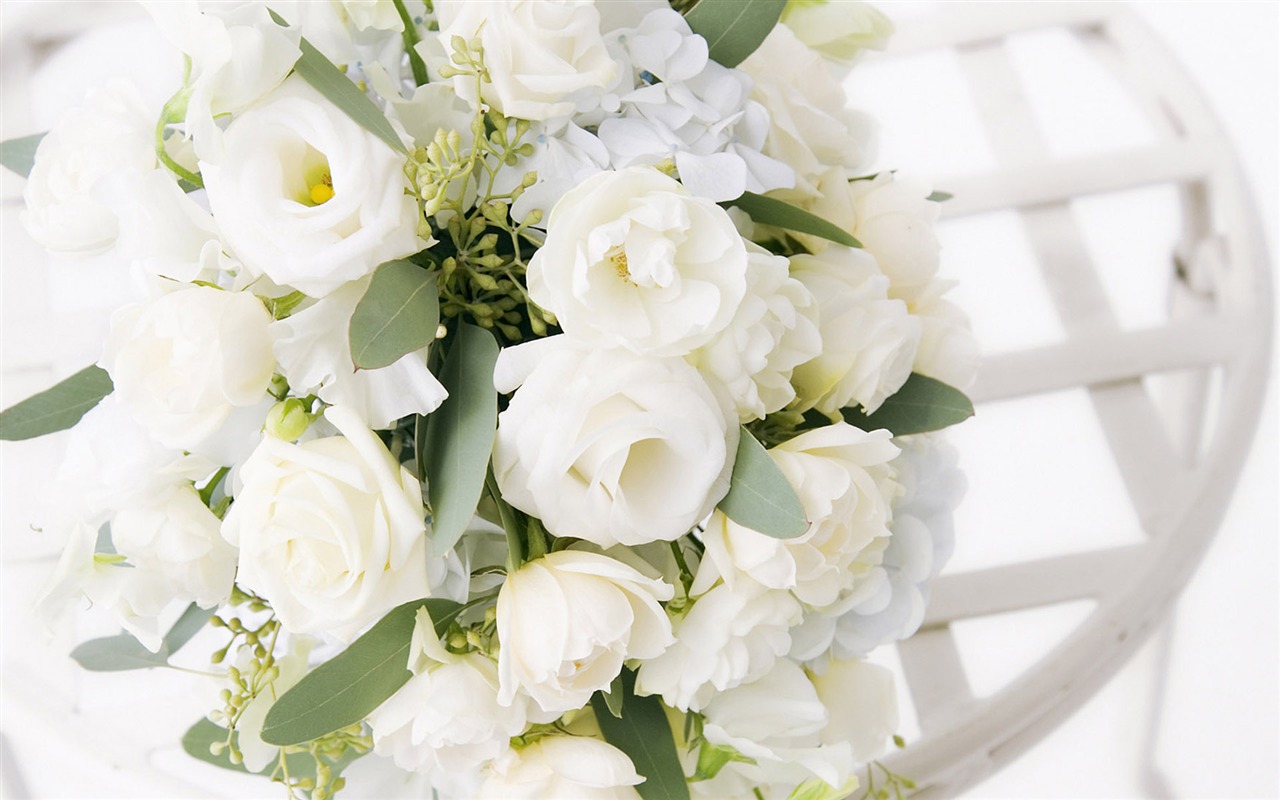 Weddings and Flowers wallpaper (1) #19 - 1280x800