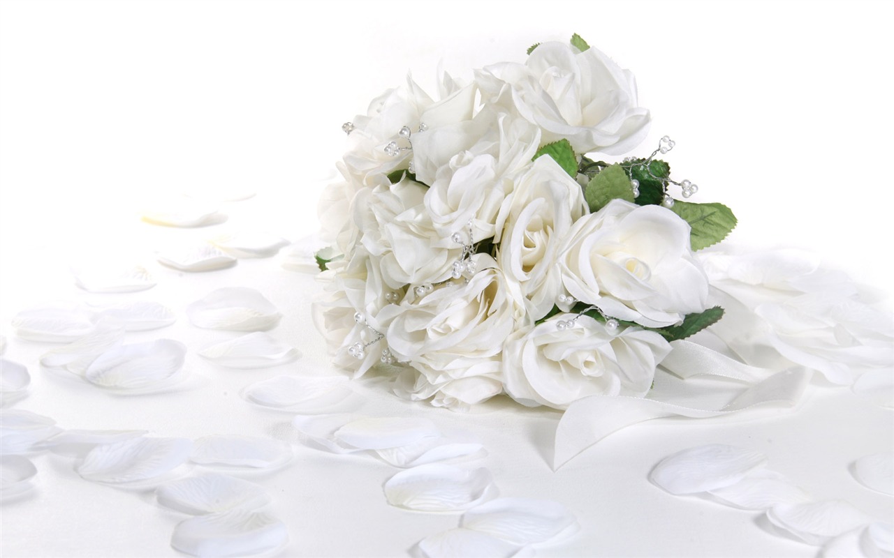 Weddings and Flowers wallpaper (2) #2 - 1280x800