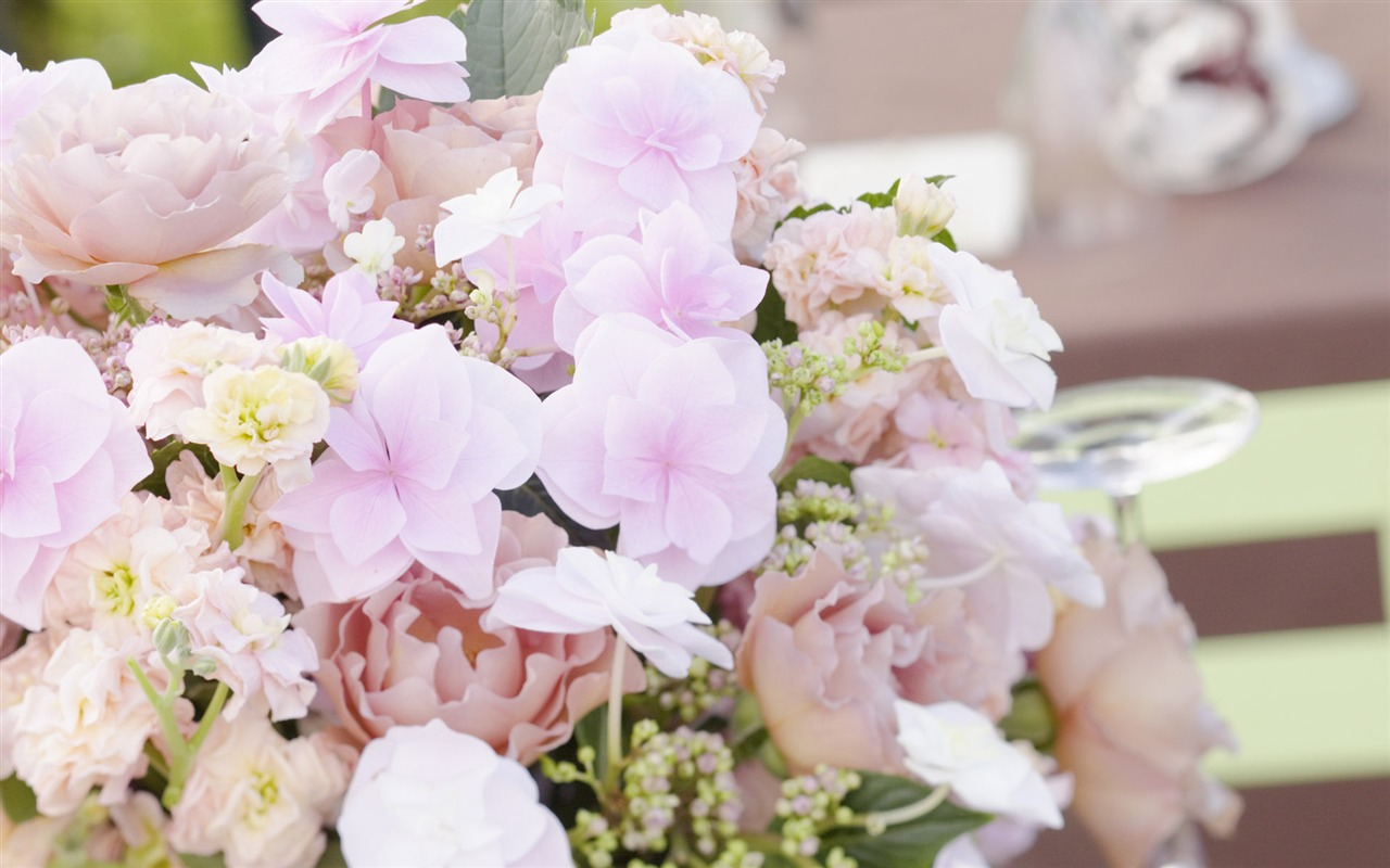 Hochzeiten und Blumen Wallpaper (2) #4 - 1280x800