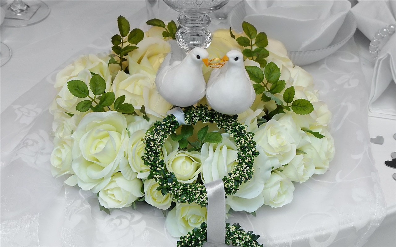 결혼식과 꽃 벽지 (2) #11 - 1280x800
