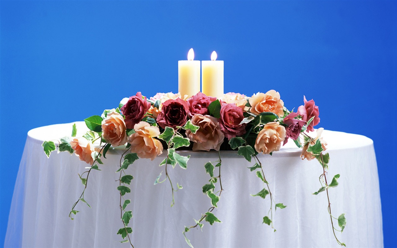 Svatby a květiny tapety (2) #13 - 1280x800