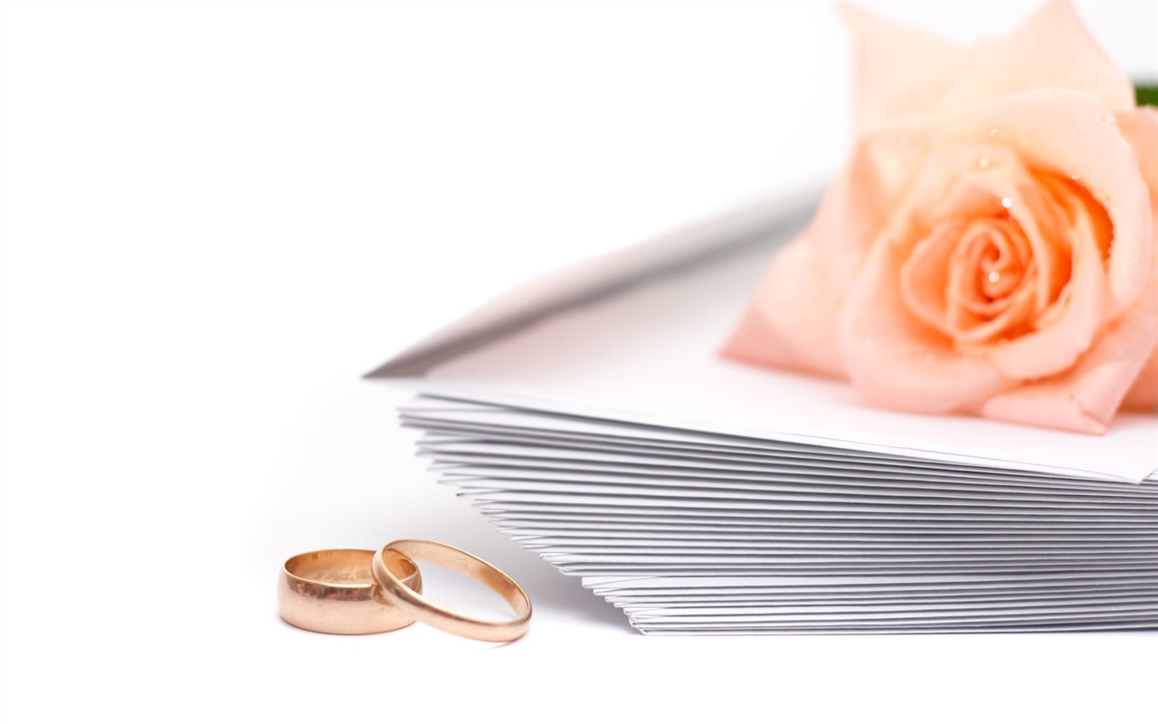 Svatby a svatební prsten tapety (1) #6 - 1280x800