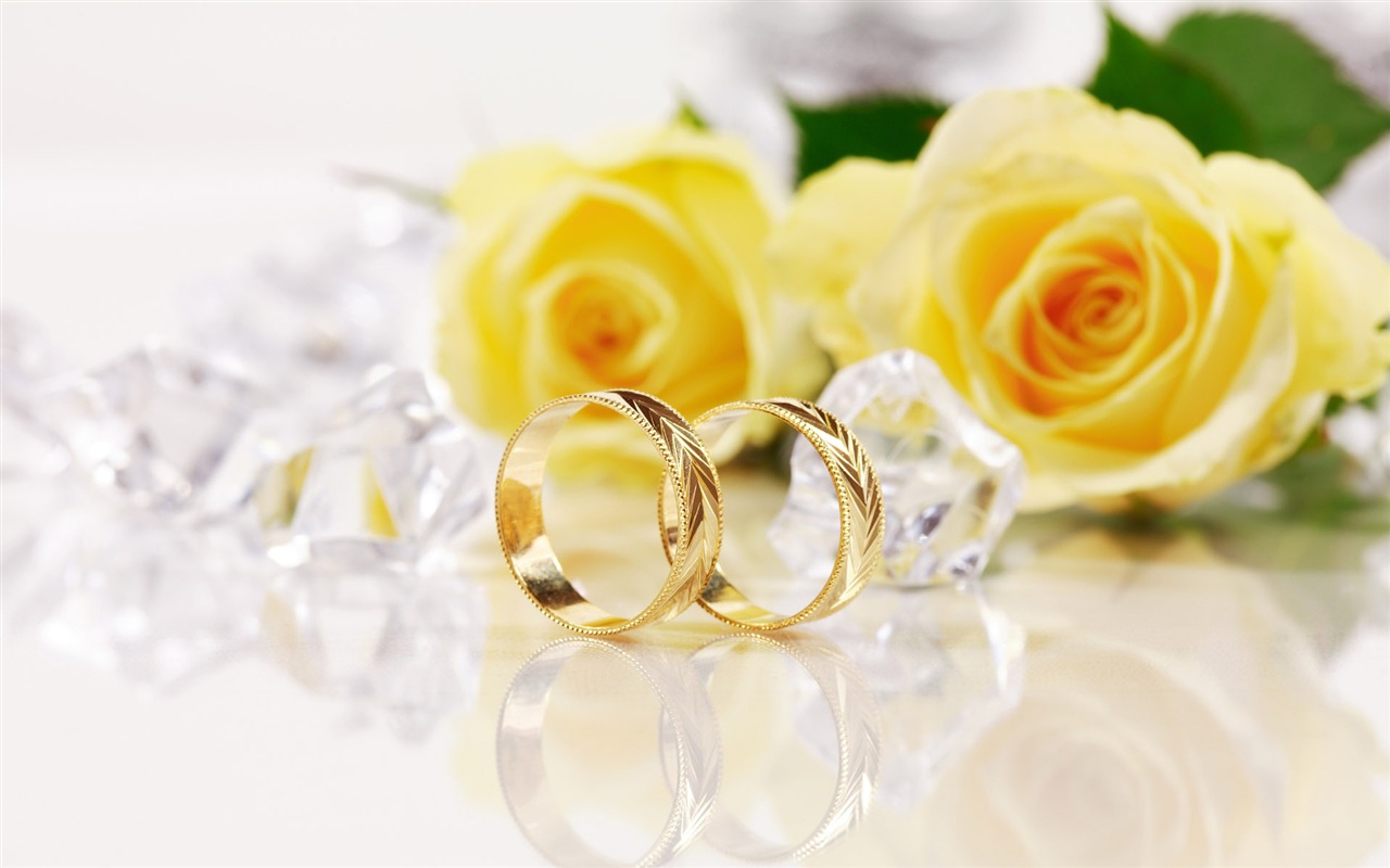 Weddings and wedding ring wallpaper (2) #2 - 1280x800