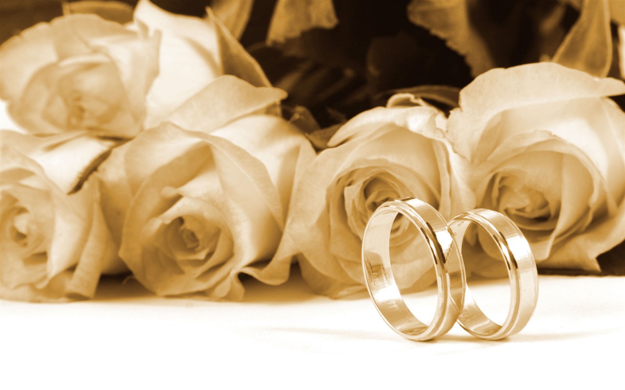 Weddings and wedding ring wallpaper (2) #9 - 1280x800