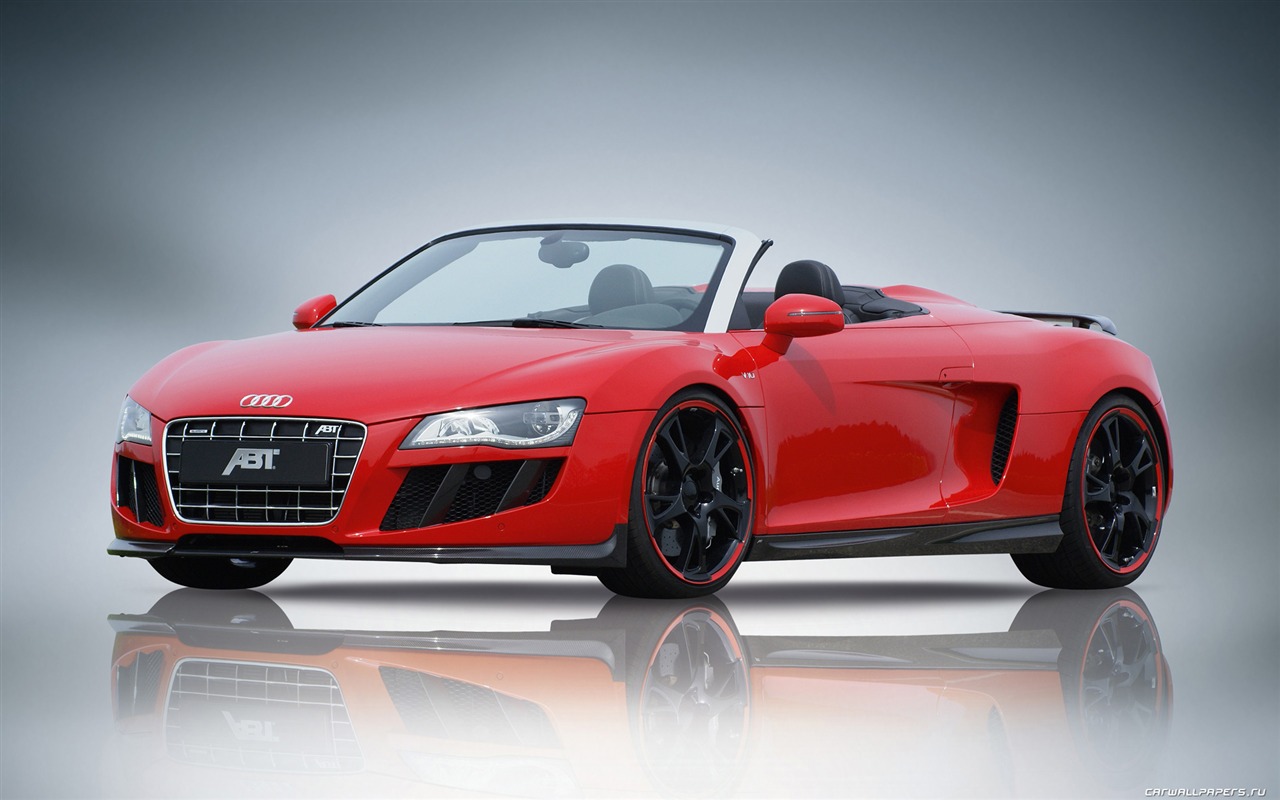 ABT Audi R8 Spyder - 2010 HD wallpaper #1 - 1280x800