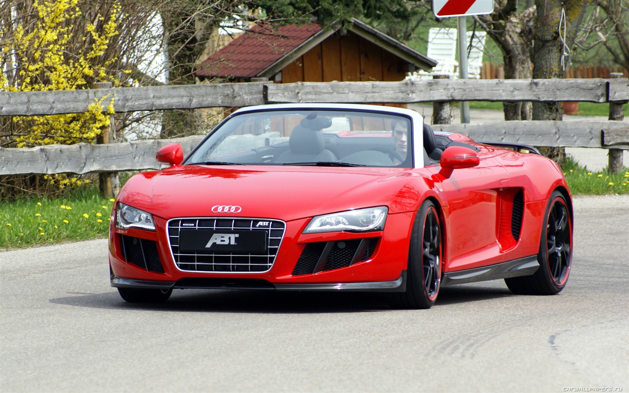 ABT Audi R8 Spyder - 2010 HD Wallpaper #11 - 1280x800