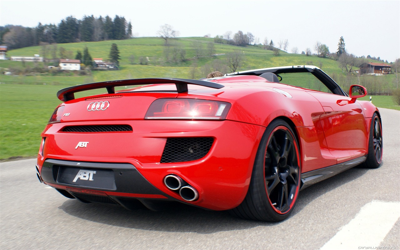 ABT Audi R8 Spyder - 2010 HD Wallpaper #12 - 1280x800