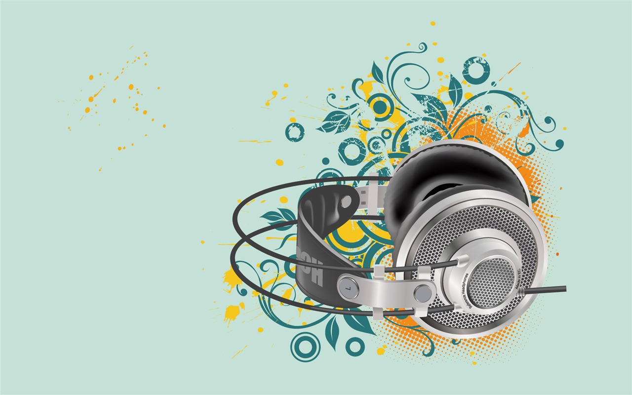 Vector musikalische Thema Wallpaper (1) #20 - 1280x800