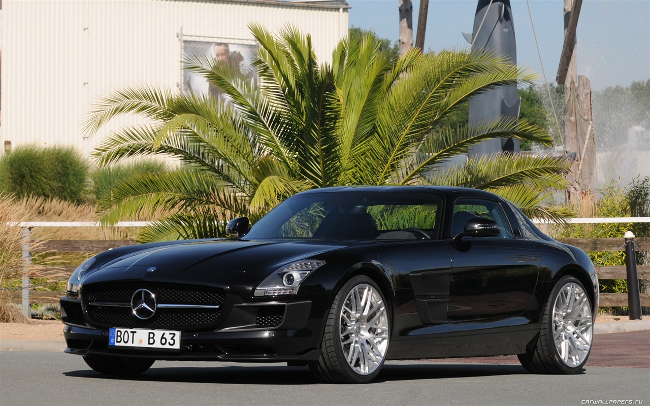 Brabus 벤츠 AMG 뒷좌석 SLS - 2010의 HD 벽지 #2 - 1280x800